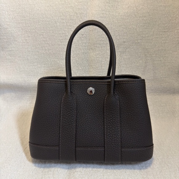 Hermes Handbags - Hermes Negonda Neo Garden /mini garden party - deep chocolate brown